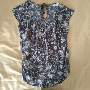 Lauren Conrad floral blouse